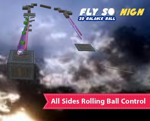 FLY SO HIGH-3D BALANCE BALL