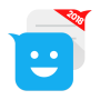 icon One SMS, MMS - New Emoji, Sticker GIF for Samsung Galaxy Grand Duos(GT-I9082)