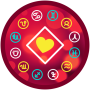 icon Kalkulator Cinta - Tes Kecocokan & Zodiak 2019