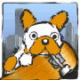 icon Scooby Skater Dog for Samsung S5830 Galaxy Ace