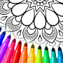 icon Mandala Coloring Pages for Samsung S5830 Galaxy Ace