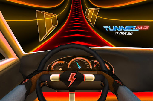 Tunnel Race In Car 3D