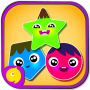 icon Colors & Shapes Game - Fun Learning Games for Kids for Sony Xperia XZ1 Compact