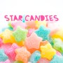 icon Sweets Wallpaper Star Candies Theme for Samsung Galaxy Grand Duos(GT-I9082)