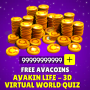 icon Free Avacoins Quiz for Avakin Life3D Virtual World