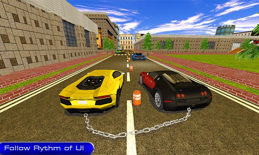 Chained Cars Stunt Driver Race: Car Racing Games