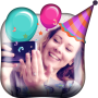 icon Birthday Selfie Photo Collage