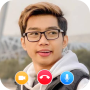 icon Frost Diamond Video Call and Fake Chat ☎️ for Sony Xperia XZ1 Compact