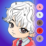 icon KPOP Chibi Coloring by Number for Samsung Galaxy J2 DTV