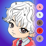 icon KPOP Chibi Coloring by Number for Samsung Galaxy Grand Prime 4G