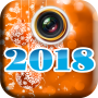 icon Happy New Year 2018: Frames