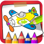 icon Coloring Book Kids Paint
