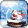 icon Christmas Snow Globe
