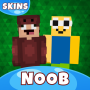 icon Noob skins for Minecraft