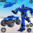 icon Us Police Monster Truck Robot 4.2