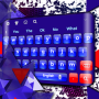 icon Red Blue Keyboard