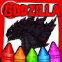 icon Coloring Godzilla : King of the Monsters