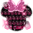 icon Pink Diamond Mouse Glitter Bow Keyboard 10001002