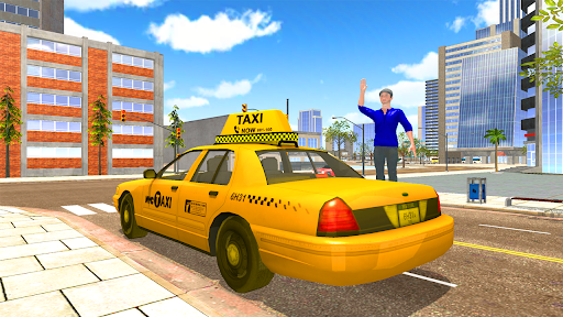 Modern Cab Taxi City Driving - Taxi Driving Games