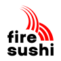 icon fire sushi for iball Slide Cuboid