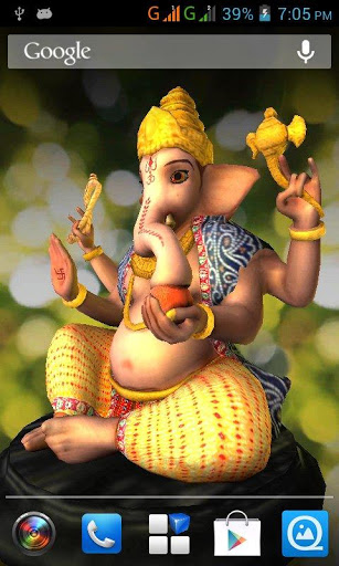 Free download 3D Ganesh Live Wallpaper APK for Android