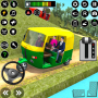 icon Tuk Tuk Auto Rickshaw Offroad