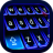 icon Blue Keyboard Theme .