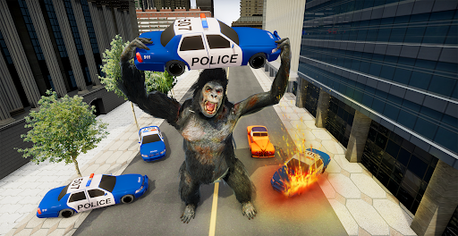 Gorilla Fighting Action Game