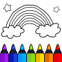 icon Coloring games for kids: 2-5 y for Samsung Galaxy Note 10 1