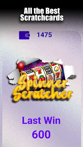 Spinner Scratcher Scratch Card