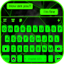 icon Neon Green SMS Keyboard Background for intex Aqua A4