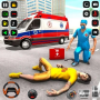 icon Police Rescue Ambulance Games for intex Aqua A4