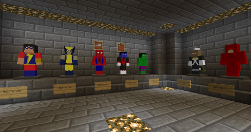 Superheroes Mod for MCPE