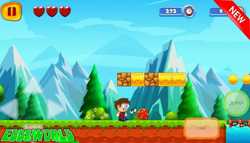 Super Edds Jungle Adventure Game world