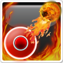 icon Air hockey In Fire for iball Slide Cuboid