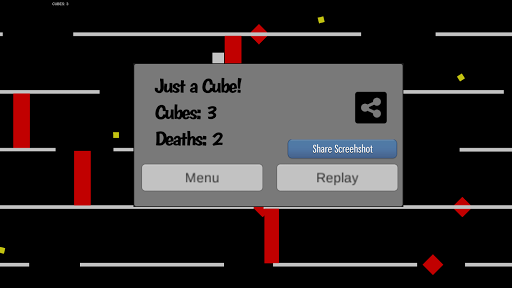 Four Cubes infinite Runner