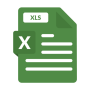 icon XLSX Viewer: XLS Reader for LG K10 LTE(K420ds)