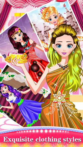 Sweet Princess Dress Up Story - Makeup Girly Game