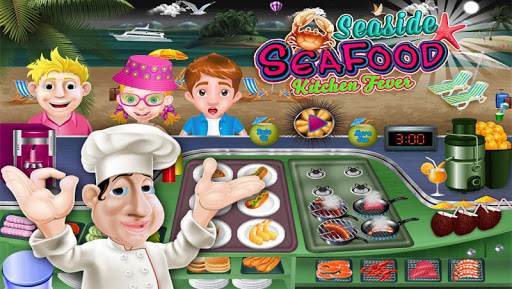 Seaside Seafood Kitchen Fever