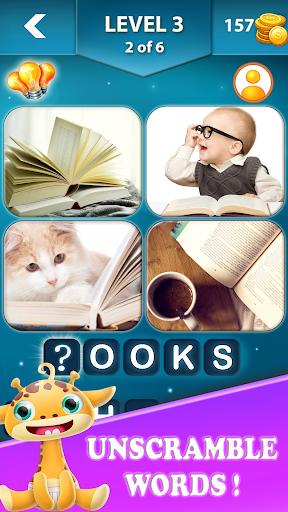 Pics to word : 4 pics 1 word