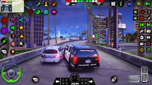 Police Car Sim Cop Game 2024