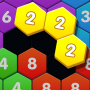 icon Merge Block-2048 Hexa puzzle for iball Slide Cuboid