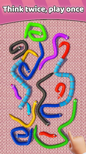 Tangled Snakes Puzzle Game