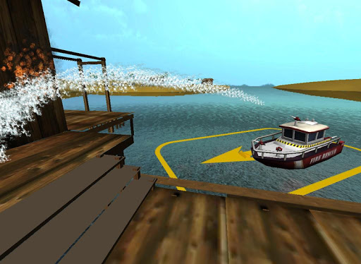 Fire Boat simulator 3D