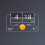 icon 3D flip clock & weather widget pack 6