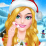 icon Christmas Makeup & Dress Up Salon Games For Girls for Samsung Galaxy Grand Duos(GT-I9082)