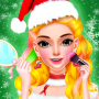 icon Christmas Girls Makeup & Dress Up Salon Game for Samsung Galaxy Grand Duos(GT-I9082)