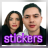 icon Kimberly y Juan De Dios stickers 2