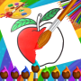 icon Fruit ColoringBook