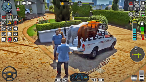 US Truck Driving Animal games